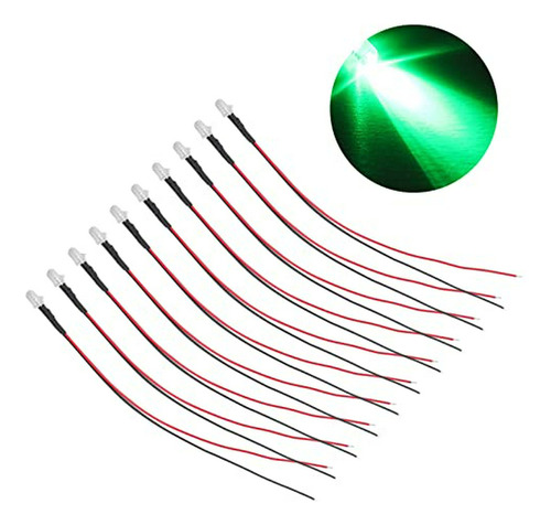 10pcs Luces Led Diodos Emisores Colores Variados