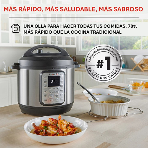 Panela de pressão elétrica Instant Pot Duo Plus 9 em 1 6 Cu
