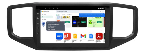 Multimidia Amarok 17/22 Android 14 9p 2gb Voz Carplay 2cam