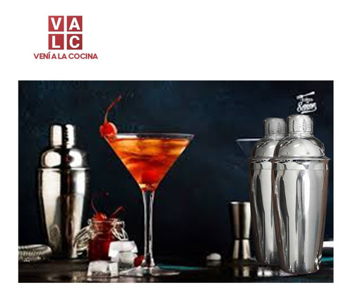 Imagen 5 de 8 de Coctelera Bahía Profesional 750 Ml Con Filtro
