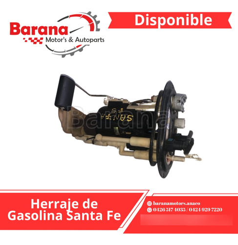 Herraje De Gasolina Santa Fe