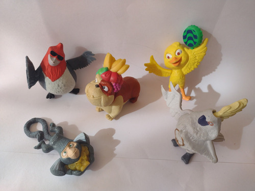 5 Figuras Colección Película Río- Macdonalds 2011- 5 Pzs