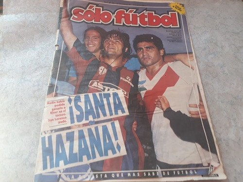 Revista Solo Futbol Santa Hazaña