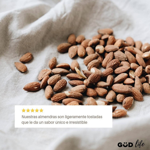 Leche De Almendra Sin Azúcar Güd Alimento Líquido 1 Lt Caja