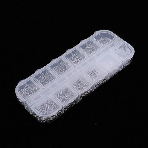 Kit De Reparación De Lentes 1100pcs Mini Tornillos Para Gafa