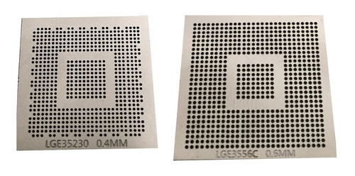 Stencil Lge35230 Lge 35230 0.45   + Lge3556 Lcd Chip LG 0.6