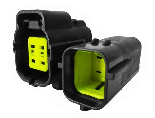 Conector Amp De 4 Pines P/ Uso Automotriz O Maquinaria Vial