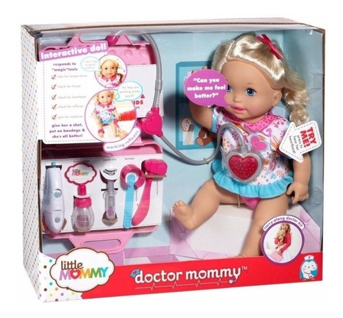 Muñeca Little Mommy Mamá Doctora