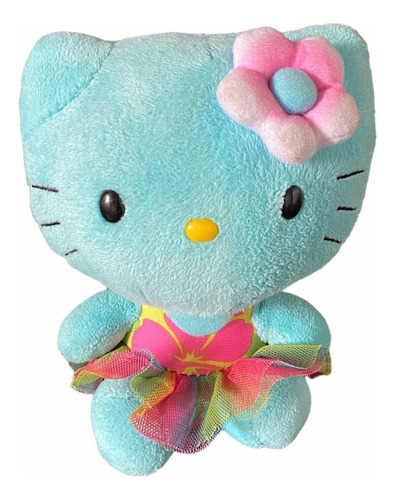 Peluche Hello Kitty Azul