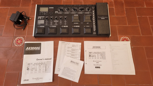 Pedalera Korg Ax3000g Negro
