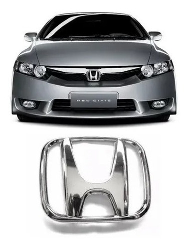 Escudo Insignia Frente Parrilla Honda New Civic 2006 A 2011