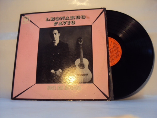 Vinilo Lp 56 Leonardo Favio Fuiste Mia Un Verano