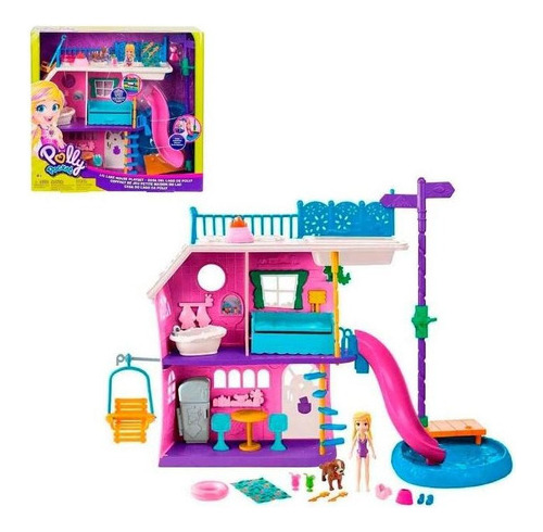 Polly Pocket Casa Del Lago De Polly