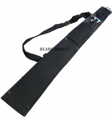 Ninjato Espada Ninja Acero 440 Con Doble Filo Con Kunais