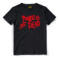 Comprar Remera Punk's Not Dead - The Exploited - Algodón - Unisex