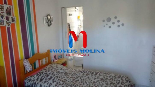 Imagem 5 de 12 de Sobrado 180m² - 3 Dorms 2 Vagas - Vila Palmares Divisa Com São Caetano - 3093