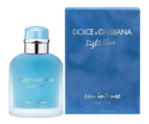 Loción Light Blue Intense De Dolce And Gabbanna 100 Ml Edp