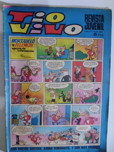 Revista Tio Vivo Nr580-comic Español En Físico