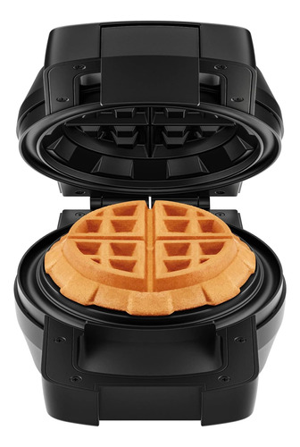 Maquina Para Hacer Waffles Chefman Big Stuff/black