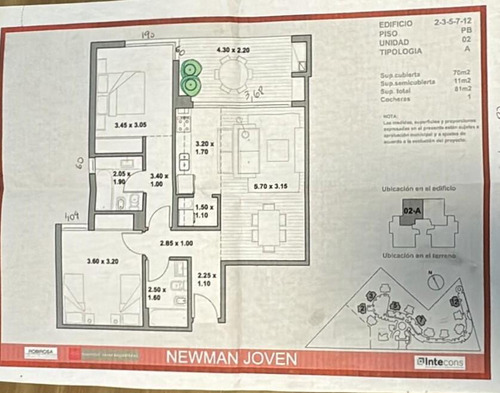 Alquiler Departamento 3 Ambientes En Newman Joven, Benavidez