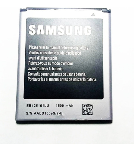 Batería Pila Teléfono Samsung S3 Mini Eb425161lu 1500 Mah