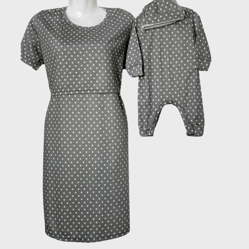 Pijama Maternal Duo Lactancia Xl Camisa, Algodón
