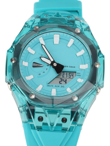 Reloj Led Digital De Pulsera A Prueba De Agua Con Retroilumi