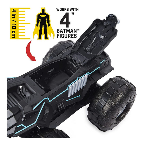Dc Comics Batman All-terrain Batmobile Remote Control Vehic | Envío gratis