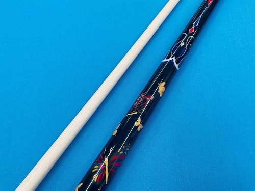 Taco De Billar Longoni Papilio Lux Arcobaleno Con Flecha S20