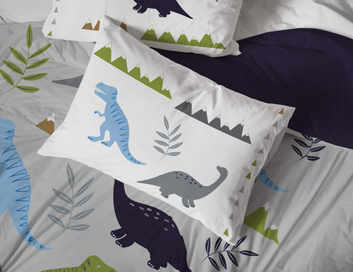 Jay Franco Trend Collector Dinosaur Roar Juego De Cama