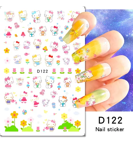 Las pegatinas de Hello Kitty para uñas que alegrarán tu manicura