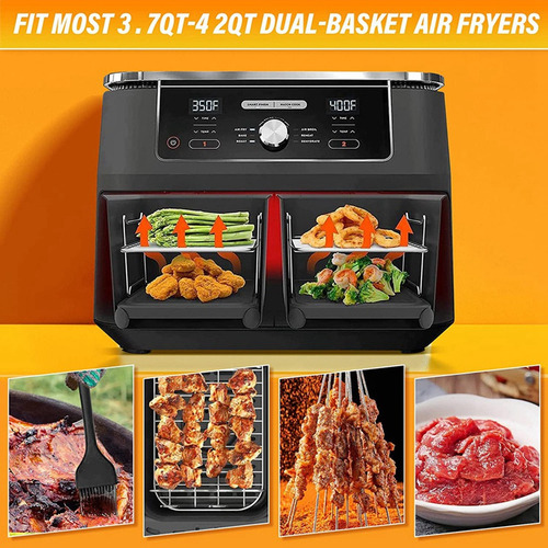 Q Accesorios For Freidora Ninja Dual Air Fryer Jooodeee Xl