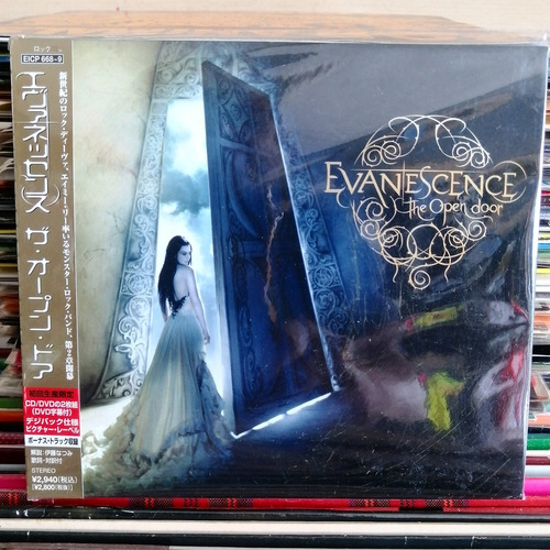 Cd Evanescence The Open Door Cd Y Dvd Japón Edición Bonus