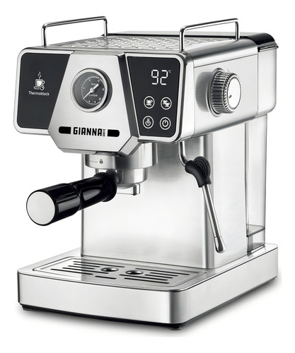 Gianna Milano - Máquina De Café Expreso De 20 Barras Con . Color Gris