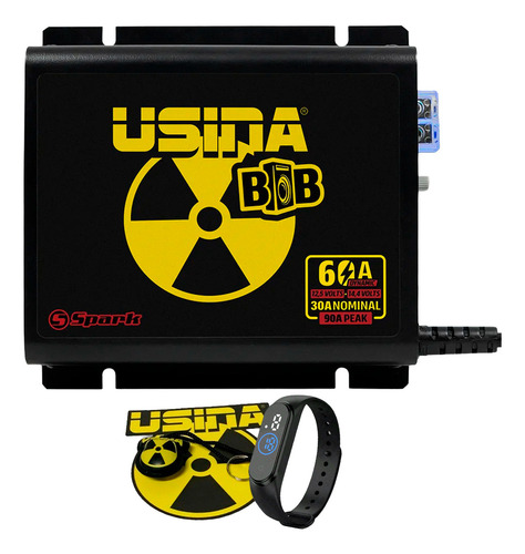 Fonte Usina Bob 60a Bivolt Automática Carregador Bateria Cx
