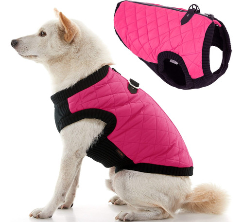 Gooby Fashion Vest - Chaqueta Para Perro, Color Rosa, Pequeñ