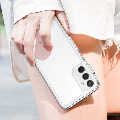 Funda For Samsung A23 A24 A33 A34 Silicona Transparente