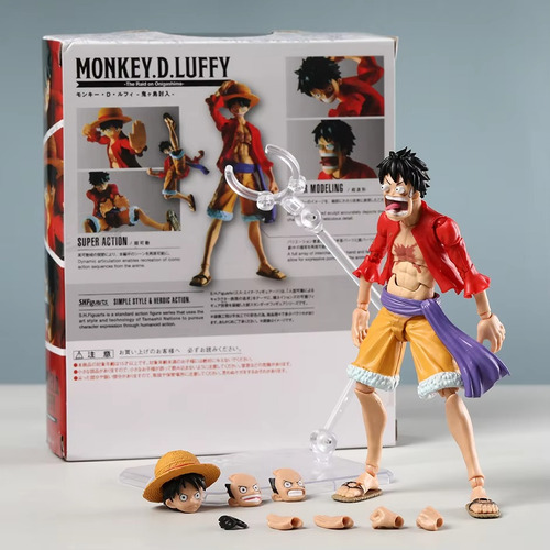 Figura De Anime Shf One Piece Monkey D. Luffy, Modelo Articu