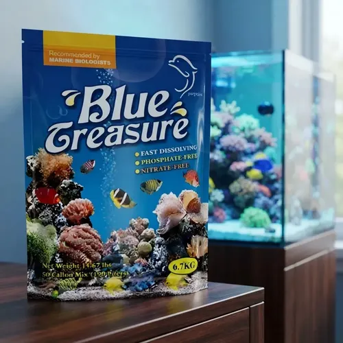 Sal Marinho Blue Treasure Reef Sea Salt 6,7kg 190L Aquário