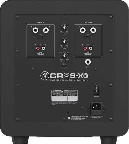 Subwoofer Activo Mackie Cr8s-xbt Con Bluetooth Y Control