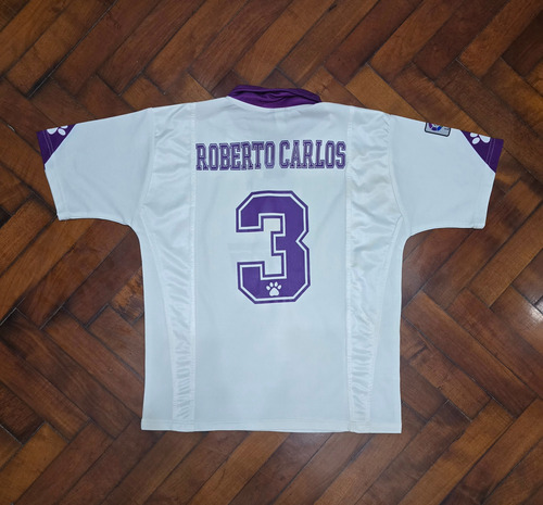 Camiseta Titular Real Madrid 1997/98, Roberto Carlos 3 M (Usado)