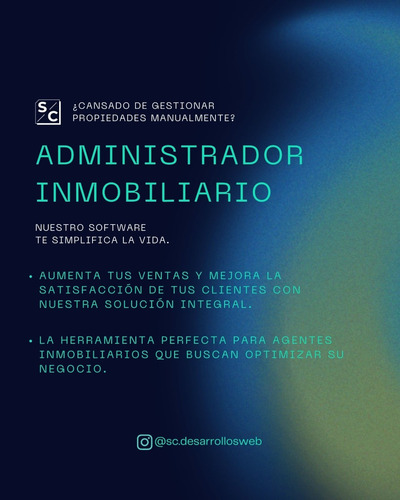 Desarrollo De Sitio Web Con Administrador Inmobiliario