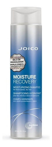 Joico Moisture Recovery Azul Shampoo 300ml Original Selo
