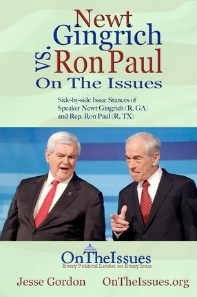 Libro Newt Gingrich Vs. Ron Paul On The Issues - Jesse Go...