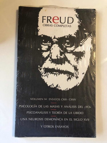 Libro Freud Obras Completas - Vol 14 - Excelente Estado