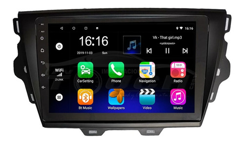 Auto Radio Android Great Wall C30 2015-2019 1gb + 16gb
