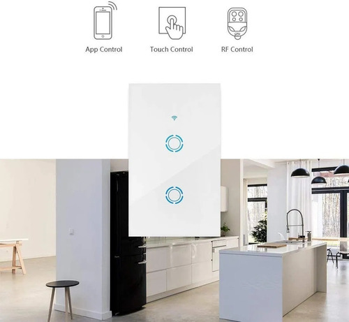 Imagen 5 de 5 de Interruptor De Luz De Pared Inteligente Wifi