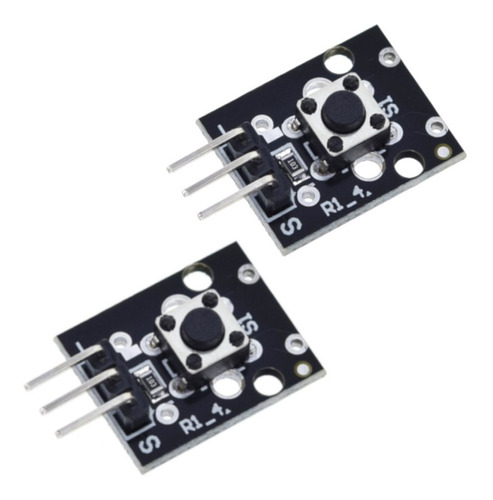 Módulo Botón Pulsador Key Switch Ky004 3 Pines Arduino Kit 2