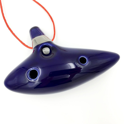 Ocarina Ceramica 12 Huecos Legends Of Zelda Entrega Inmediat