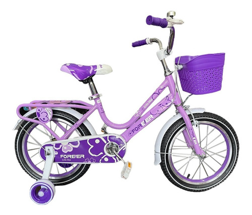 Bicicleta 16 Niña Forever Violeta